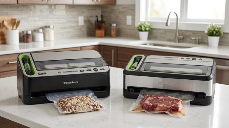 FoodSaver V4400 and V4840 compared side by side